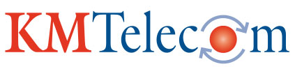 KM Telecom logo