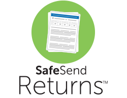 SafeSend Returns logo