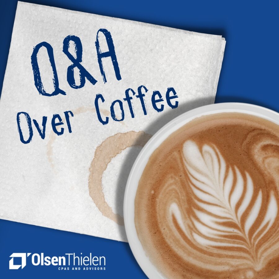 q&a over podcast logo